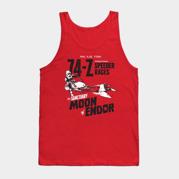 Sanctuary Speeder Race Tank Top by mannypdesign